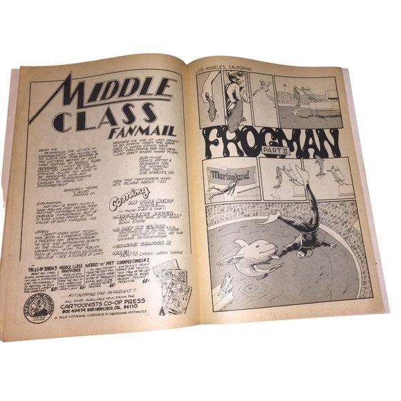 Middle Class Fantasies Vintage Underground Comix Comic Book - 1973 Jerry Lane - Picture 13 of 16